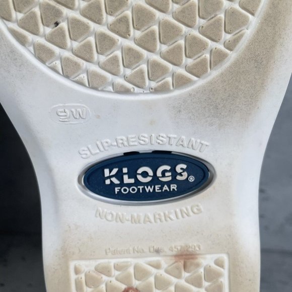 Klogs Footwear Womens Boca Clogs Slip Resistant White Slip-On Shoes Size‎ 9 Wide - Picture 7 of 7